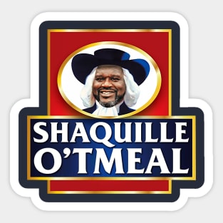 Shaquille O'Neal - Oatmeal Sticker